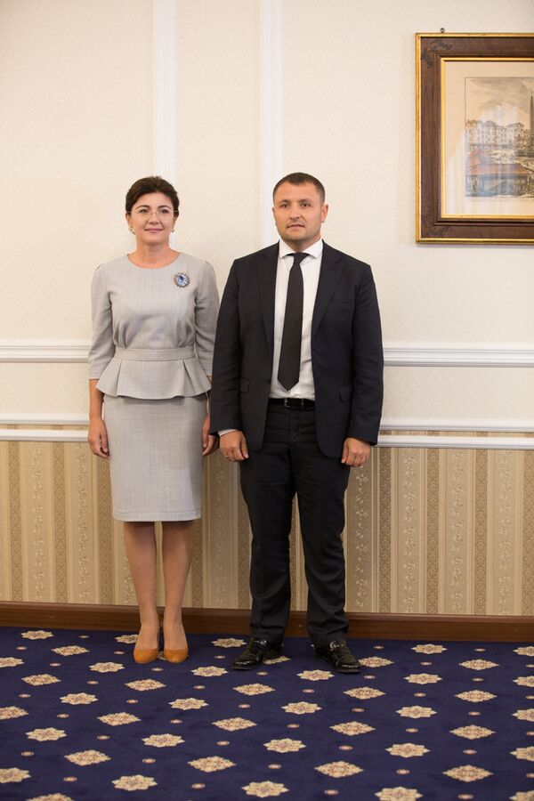 Ceremonia de depunere a jurământului de învestire a noilor miniștri desemnați în Guvernul Filip Ceremonia de depunere a jurământului de învestire a noilor miniștri desemnați în Guvernul Filip - Sputnik Moldova