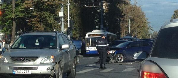 ДТП в центре Кишинева - Sputnik Moldova