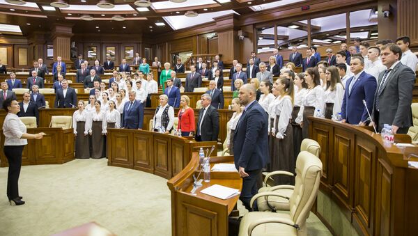 Заседание парламента, архивное фото.  - Sputnik Молдова