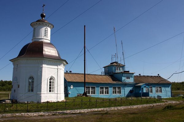 Деревянный аэропорт на Соловецких островах - Sputnik Молдова
