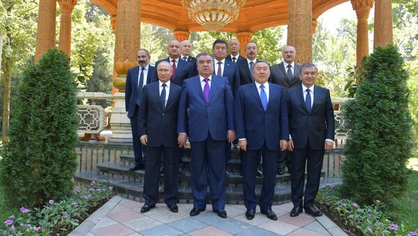 Общее фото президентов стран СНГ - Sputnik Молдова