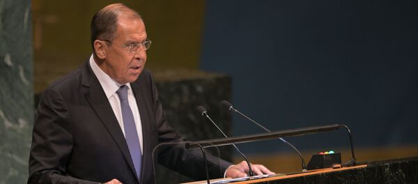 Ministrul Afacerilor Externe al Rusiei, Serghei Lavrov la ONU Ministrul Afacerilor Externe al Rusiei, Serghei Lavrov la ONU - Sputnik Moldova-România