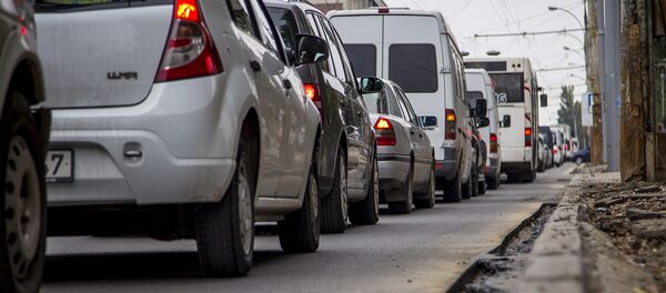 Автомобильная пробка Автомобильная пробка - Sputnik Moldova