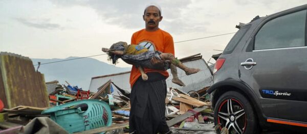 Последствия цунами и землетрясения в Индонезии - Sputnik Молдова