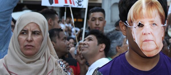 Митинг в поддержку беженцев. - Sputnik Молдова