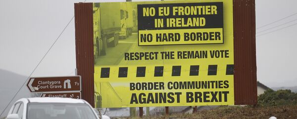 Border from the Irish Republic into Northern Ireland - Sputnik Moldova