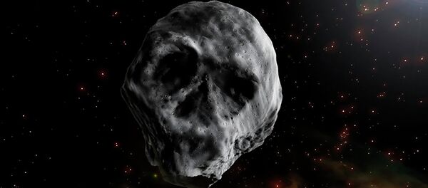 Астероид 2015 TB145, по форме напоминающий человеческий череп - Sputnik Moldova-România