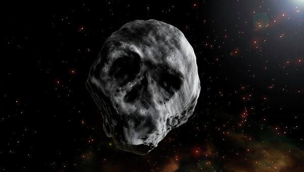 Астероид 2015 TB145, по форме напоминающий человеческий череп - Sputnik Moldova