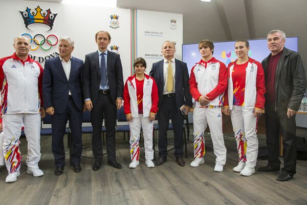 Презентация формы и команды Республики Молдова на юношеских Олимпийских играх в Буэнос-Айресе - Sputnik Молдова