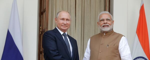 Официальный визит президента РФ В. Путина в Индию. День второй - Sputnik Moldova-România