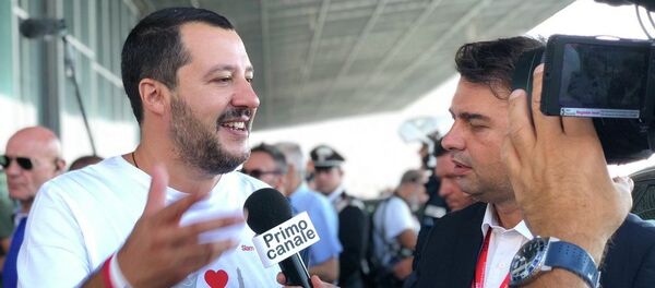 Matteo Salvini - Sputnik Moldova-România