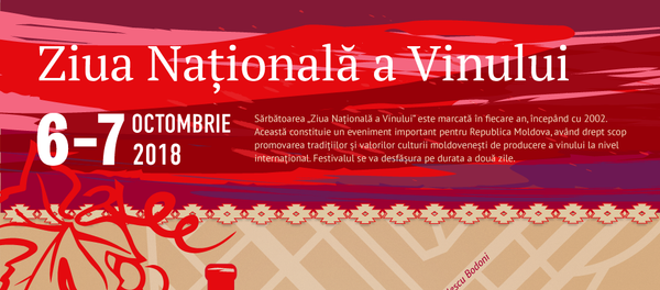 Ziua Națională a Vinului Ziua Națională a Vinului - Sputnik Moldova-România