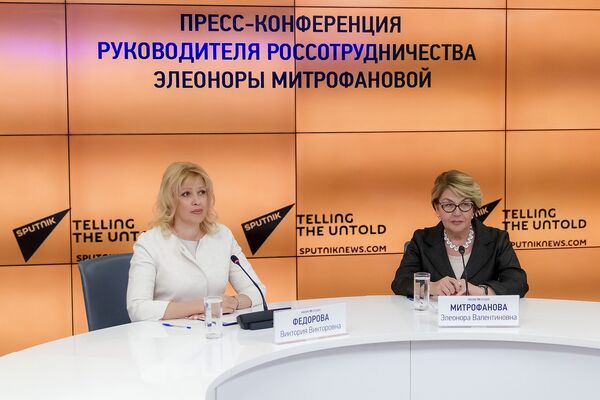 Элеонора Митрофанова и Виктория Федорова - Sputnik Молдова
