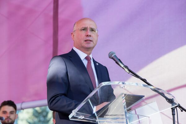 Премьер-министр правительства Молдовы Павел Филип на открытии Дня вина - Sputnik Moldova