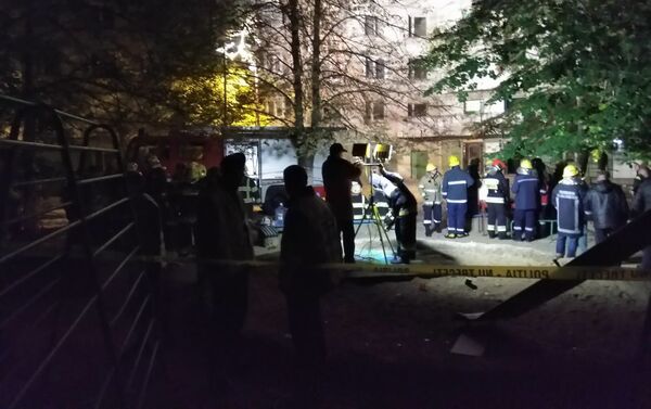 Взрыв в квартире на 16 этаже, Кишинев - Sputnik Молдова