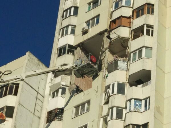 Взрыв в квартире на 16 этаже, Кишинев - Sputnik Молдова