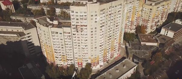 Место взрыва в Кишиневе: съемка с дрона Место взрыва в Кишиневе: съемка с дрона - Sputnik Moldova