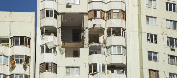Взрыв в квартире на 16 этаже, Кишинев  - Sputnik Молдова