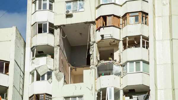 Взрыв в квартире на 16 этаже, Кишинев - Sputnik Moldova