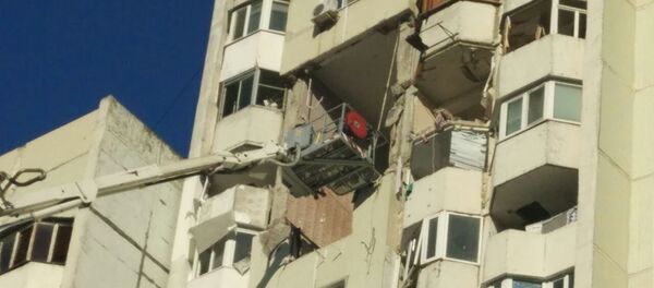 Взрыв в квартире на 16 этаже, Кишинев - Sputnik Молдова