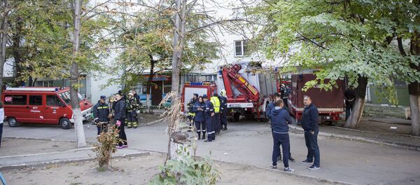 Место взрыва в Кишиневе - Sputnik Moldova