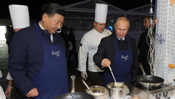 Vladimir Putin și Xi Jinping - Sputnik Moldova