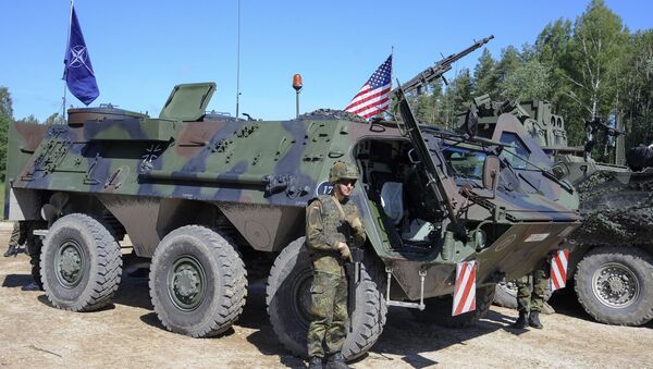 Военнослужащие армии США на учениях - Sputnik Молдова