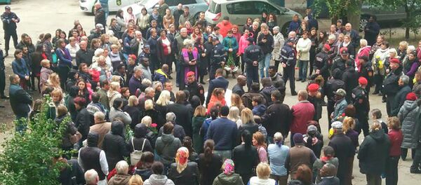 Кишинев прощается с погибшими в результате взрыва на Рышкановке - Sputnik Молдова