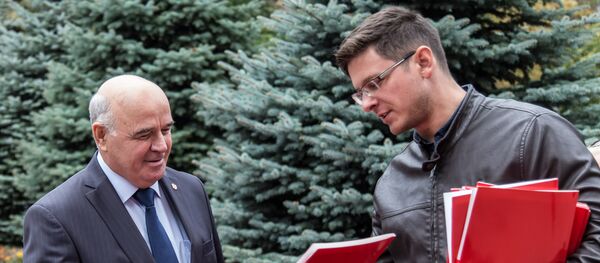 protest Partidul Socialiştilor şi Partidul Nostru протест Социалисты и Наша партия - Sputnik Молдова