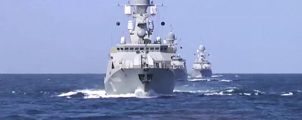 Корабли Каспийской флотилии выполнили пуски крылатых ракет по позициям боевиков ИГ в Сирии - Sputnik Moldova