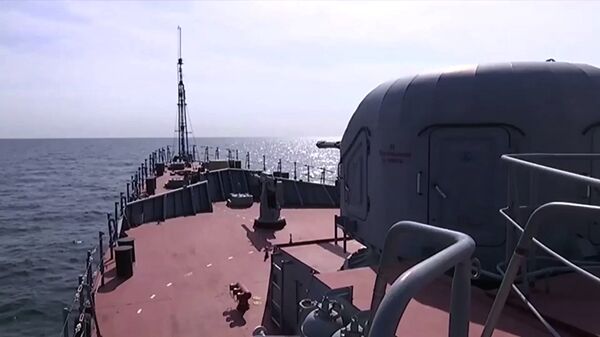 Корабли Каспийской флотилии выполнили пуски крылатых ракет по позициям боевиков ИГ в Сирии - Sputnik Moldova