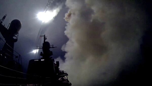 Корабли Каспийской флотилии выполнили пуски крылатых ракет по позициям боевиков ИГ в Сирии - Sputnik Молдова