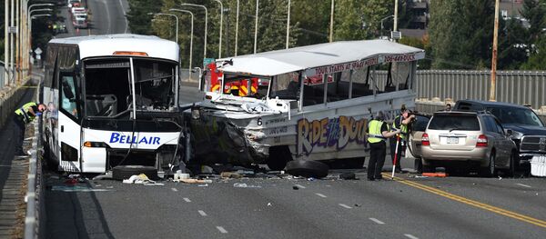 ДТП с участием туристического автобуса в Сиэтле - Sputnik Moldova