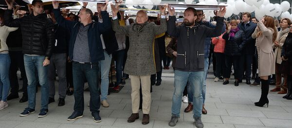 Акция в поддержку Кирилла Вышинского - Sputnik Молдова