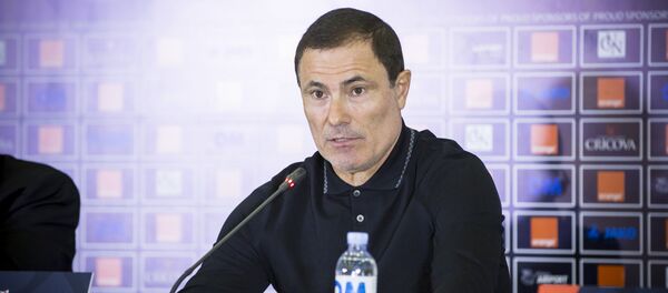 Главный тренер сборной Молдовы по футболу Александр Спиридон - Sputnik Молдова