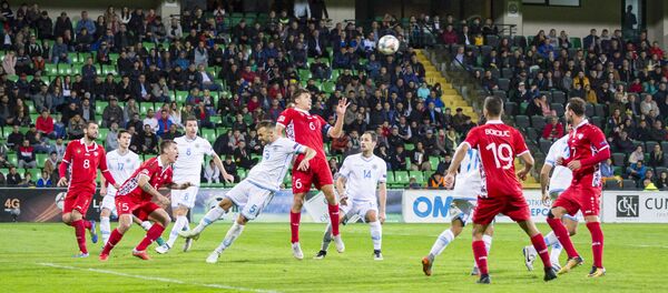 Матч между сборными Молдовы и Сан-Марино в Лиге наций Матч между сборными Молдовы и Сан-Марино в Лиге наций - Sputnik Молдова