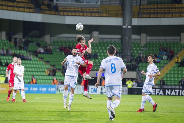Meciul dintre Moldova și San Marino în Liga Națiunilor - Sputnik Moldova-România