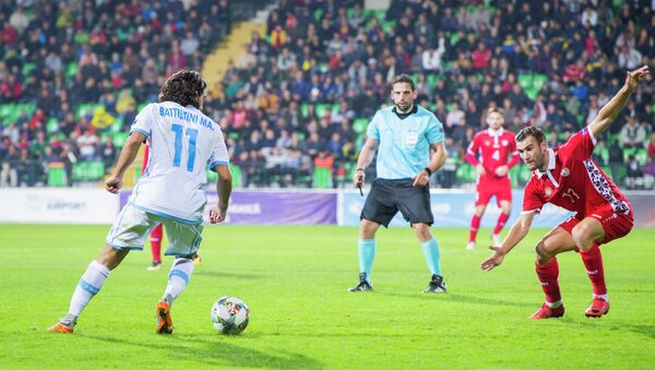 Meciul dintre Moldova și San Marino în Liga Națiunilor - Sputnik Moldova-România