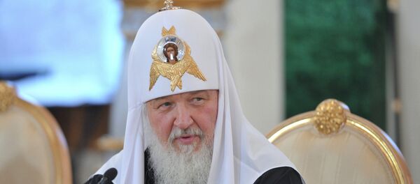 Патриарх Московский и всея Руси Кирилл в Большом Кремлевском Дворце - Sputnik Moldova