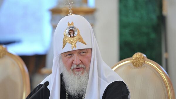 Патриарх Московский и всея Руси Кирилл в Большом Кремлевском Дворце - Sputnik Moldova