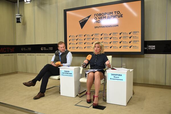 Официальный представитель министерства иностранных дел России Мария Захарова - Sputnik Молдова