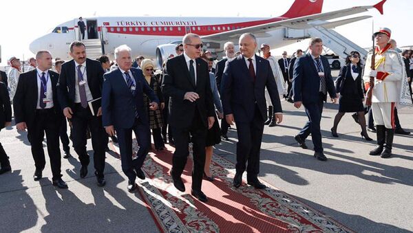 Эрдоган прилетел в Кишинев - Sputnik Moldova