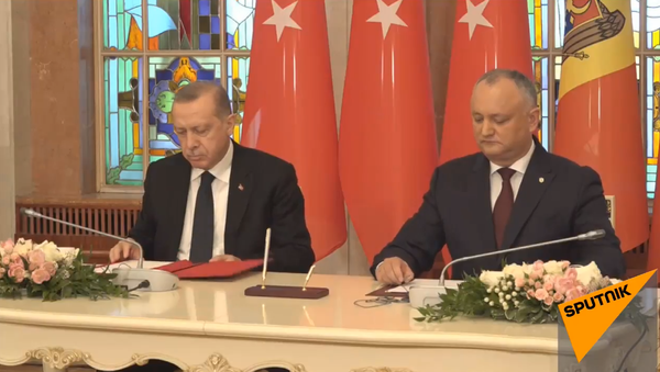 LIVE: Президент Молдовы и лидер Турции дают брифинг - Sputnik Moldova