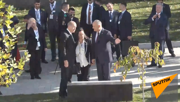 LIVE: Додон и Эрдоган открывают обновленное здание администрации президента - Sputnik Moldova