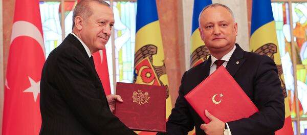 Dodon și Erdogan - Sputnik Moldova