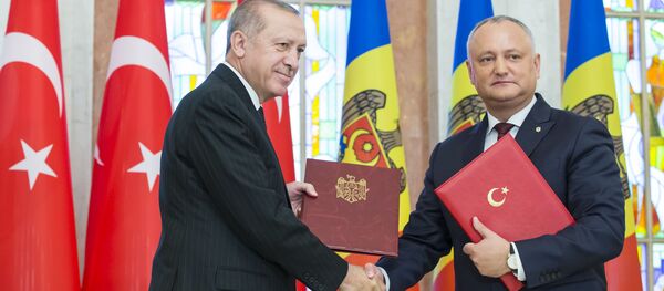 Официальный визит  Р. Т. Эрдогана в Кишиневе - Sputnik Молдова