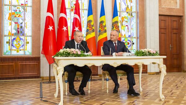 Официальный визит Р. Т. Эрдогана в Кишиневе - Sputnik Молдова