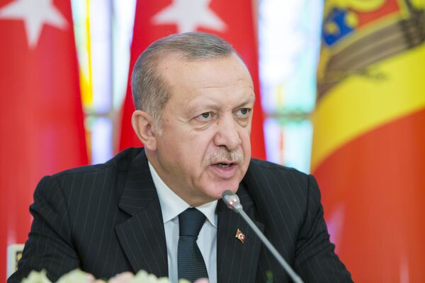 Президент Турции Реджеп Тайип Эрдоган. - Sputnik Молдова