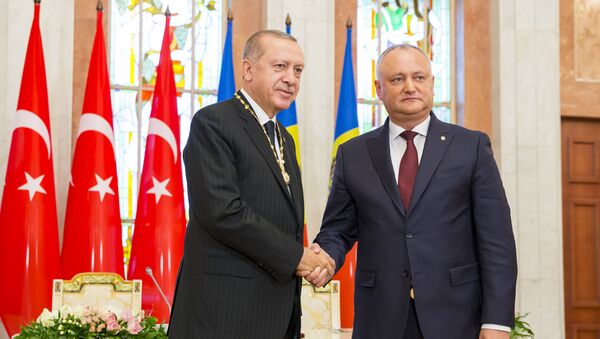 Официальный визит Р. Т. Эрдогана в Кишиневе  - Sputnik Moldova