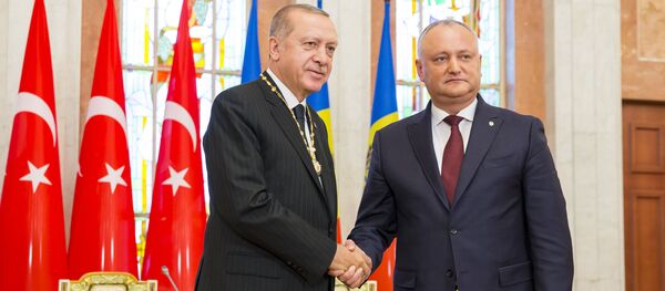 Официальный визит Р. Т. Эрдогана в Кишиневе - Sputnik Молдова